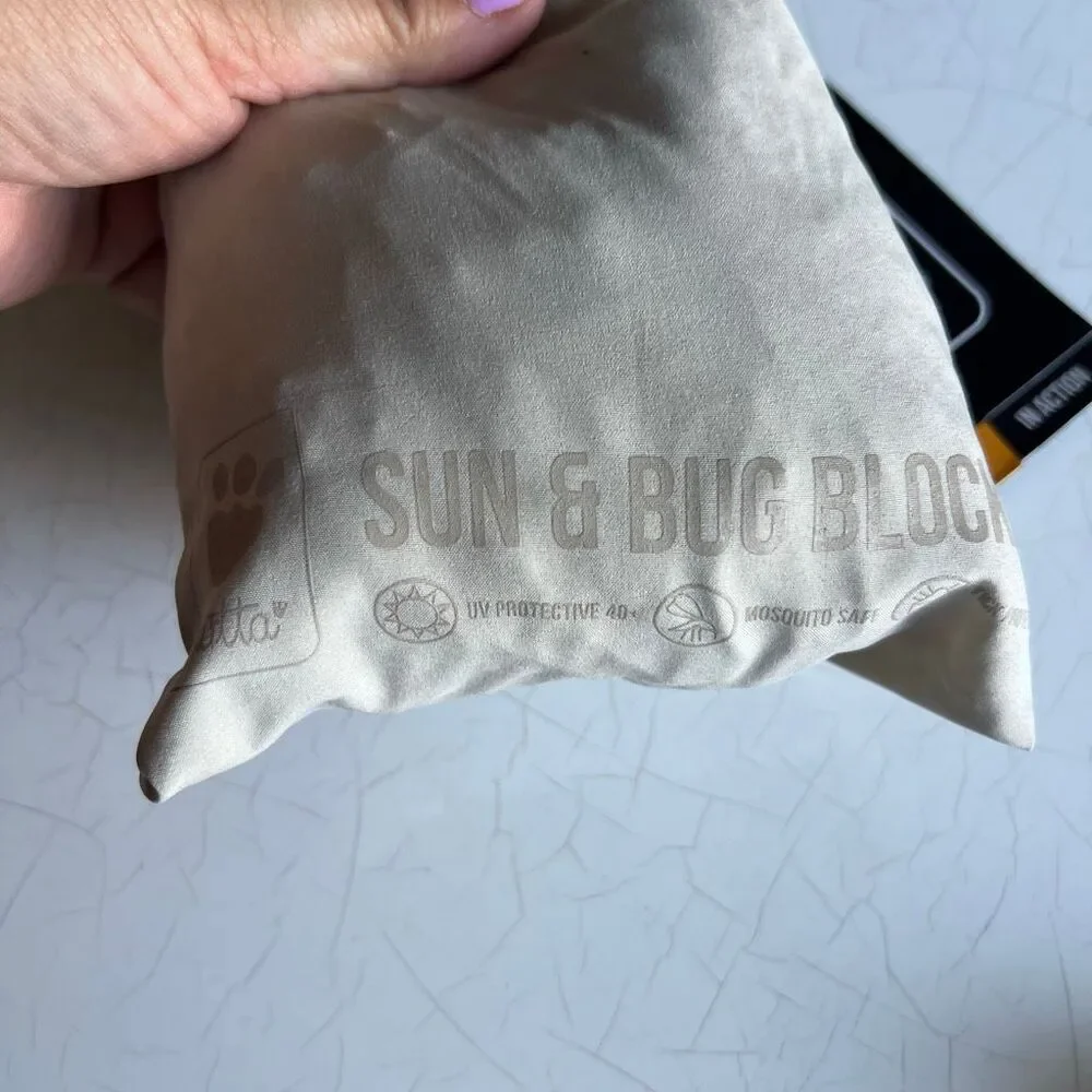 Hurtta sun and bug blocker suit packeble  small 45x 18 inches